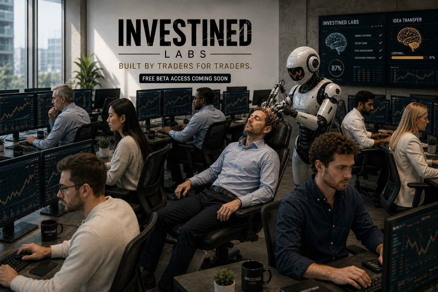 Investined Labs trading office